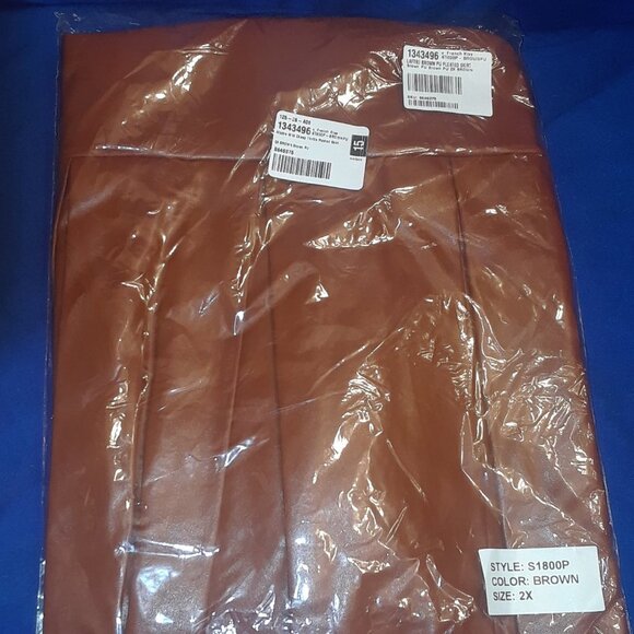 COPY - MOCHA WILD  THRILLS PLEATED SKIRT - Picture 5 of 5